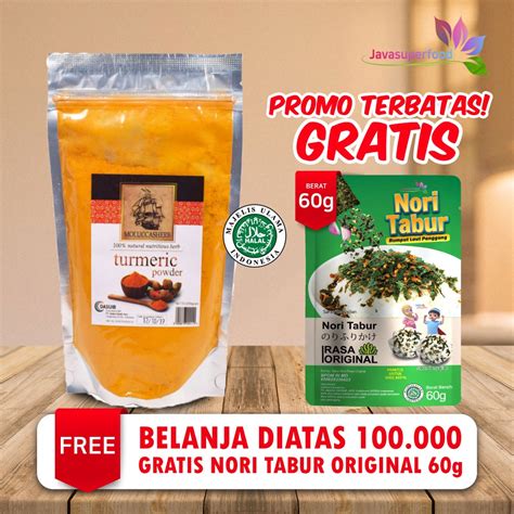 Jual Kunyit Bubuk Asli Premium Turmeric Powder Gr Java Super Food