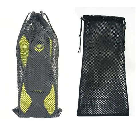 Breathable Storage Sack Nylon Mesh Pouch Drawstring Bag Outdoor Diving