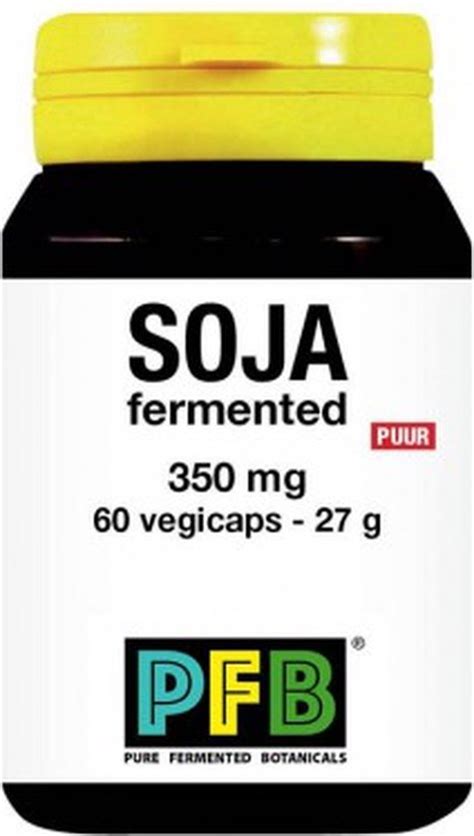 Snp Soja Fermented Puur Vcaps Bol