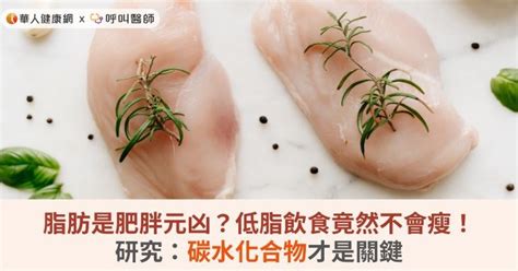 脂肪是肥胖元凶？低脂飲食竟然不會瘦！研究：碳水化合物才是關鍵 華人健康網 專業即時優質的健康新聞及資訊分享平台業即時優質的健康新聞及