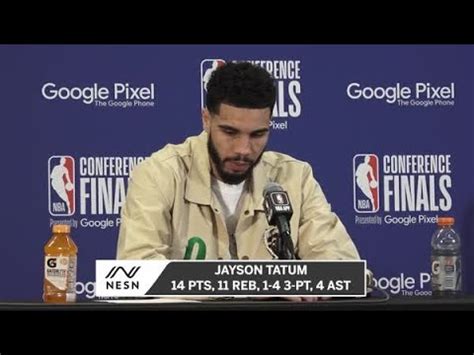 Jayson Tatum Discusses Impact Of Ankle Injury During Game Loss To