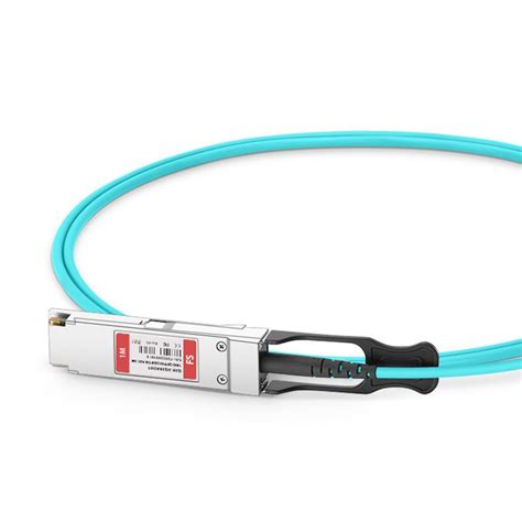 Cable breakout óptico activo AOC personalizado 100G QSFP28 a 2x50G