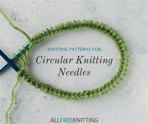 13 Circular Knitting Patterns For Practice