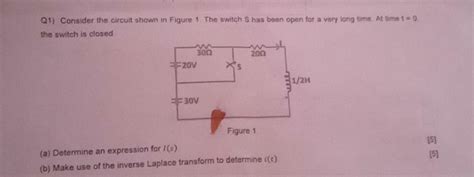 Solved Q1 Consider The Circuit Shown In Figure 1 Th