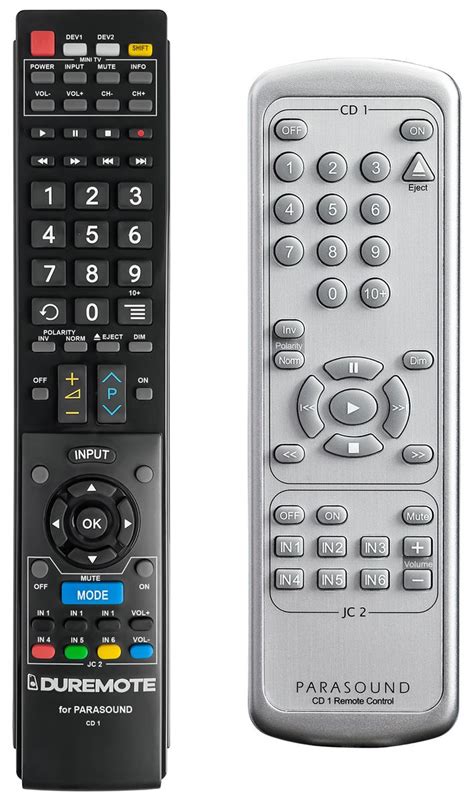 Remote Controls Audio Cd Parasound Remote Control World Remote