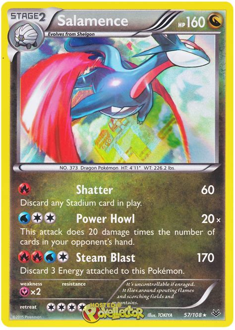 Salamence - Roaring Skies #57 Pokemon Card