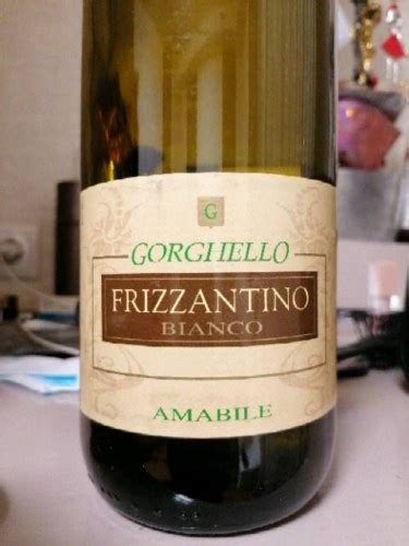 Gorghello Frizzantino Bianco Amabile Vivino Nederland