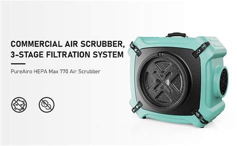 Alorair Pureairo Hepa Max Industrial Air Scrubber Stage