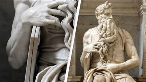 Tiny Detail In Michelangelo S Sculpture Of Moses In Rome Blows Art Lovers Away