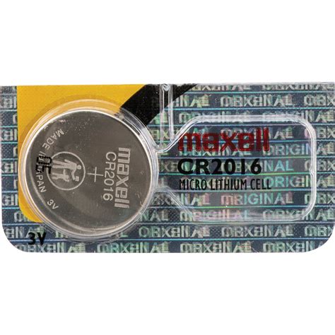 Maxell CR2016 3V Lithium Coin Battery 410 B H Photo Video