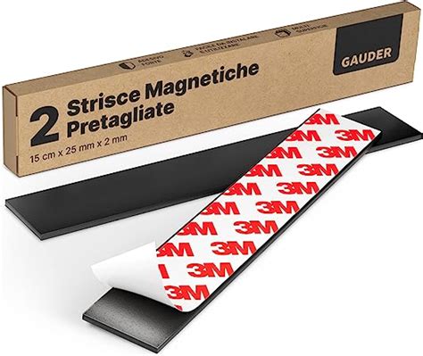 Gauder Strisce Magnetiche Adesive Pezzi Barra Magnetica Per