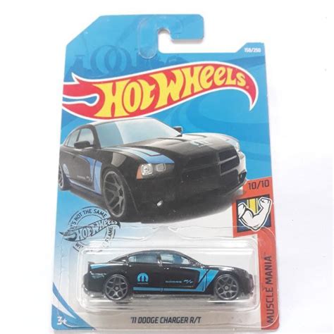 Jual Kualitas Terbaik Hot Wheels 11 Dodge Charger Rt Black Shopee