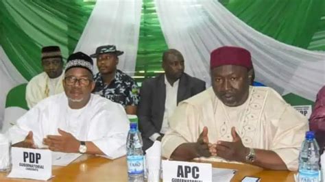 2023 Guber Election Bauchi Governorship Candidates Sign Peace Accord