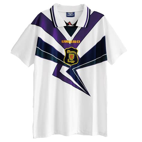 Camiseta Retro Escocia Segunda Equipación Visitante Hombre Umbro