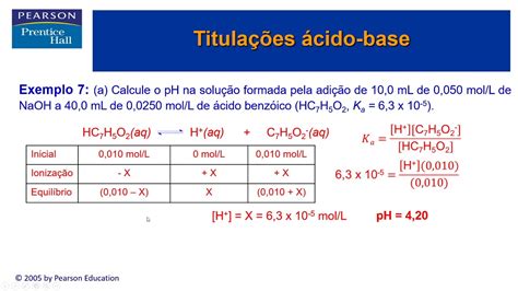 Cap 17 Tópico 3 Titulações ácido base Parte 3 YouTube