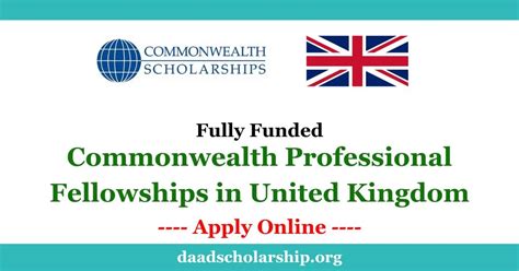 Commonwealth Professional Fellowships In Uk Fully Funded