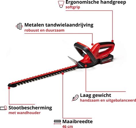 Einhell Accu Heggenschaar Gc Ch Li Kit Power X Change V Li