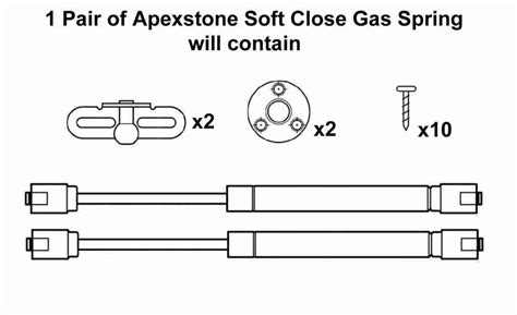 how to install gas springs