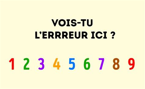 Ce Test Va Mettre à Lépreuve Ton Niveau De Logique Et Dattention