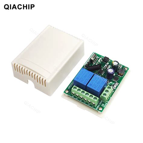 10 télécommande QIACHIP 433 Mhz Universel Sans Fil Commutateur de