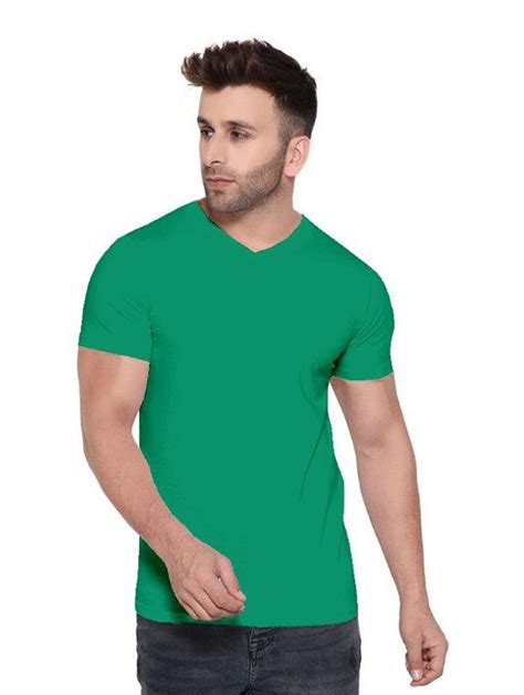 Green V Neck T Shirt You And I Fashions Pvt Ltd