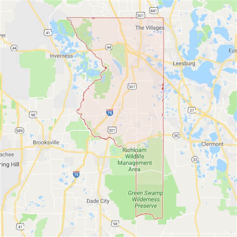 All 67 Florida County Interactive Boundary And Road Maps