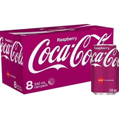 Coca Cola Raspberry 330ml 24 Pack Image At Mighty Ape Nz