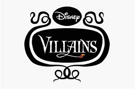 Disney Villains Series - Disney Villains Logo, HD Png Download - kindpng