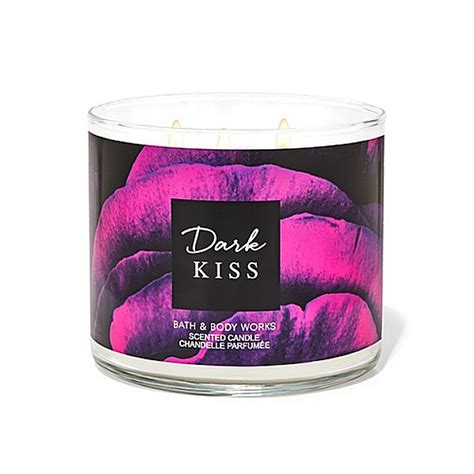 Bath Body Works Dark Kiss Wick Scented Candle