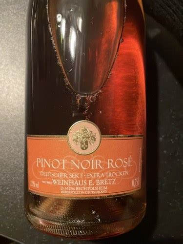 Ernst Bretz Pinot Noir Ros Extra Trocken Vivino Us