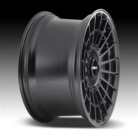 Rotiform LAS R R142 Matte Black Custom Wheels Rims LAS R R142