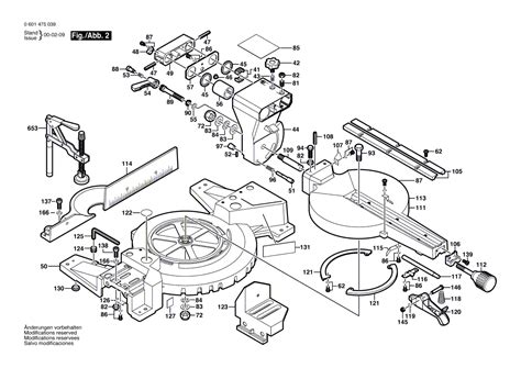 Bosch 3915 0601475039 Tool Parts Bosch Miter Saw Parts Bosch Parts Tool Parts