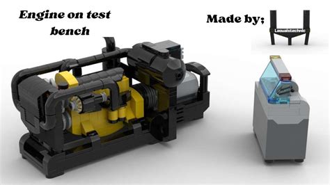 LEGO MOC Small fake diesel engine by laouaistechnic | Rebrickable ...