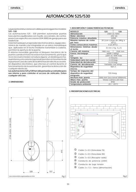 Puerta Garaje Automatismo Manual Rev B E Pdf