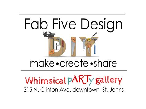 Fab Five Design Whimsical Party Gallery