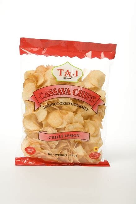 Taj Brand Cassava Chips Salted Flavour 250g