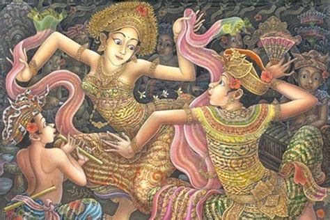 Foto Tumpek Krulut Hari Kasih Sayang Umat Hindu Bali