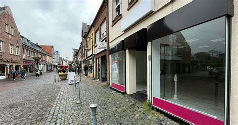 Xanten Geschäftsleute in Sorge wegen Leerstand