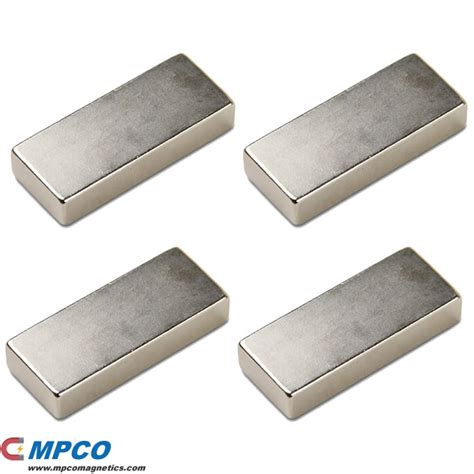 50 X 20 X 10mm Big Neodymium Magnet Block N45 Ni Mpco Magnets