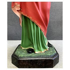 St Lucy statue eyes plate 110 cm painted fiberglass | online sales on ...