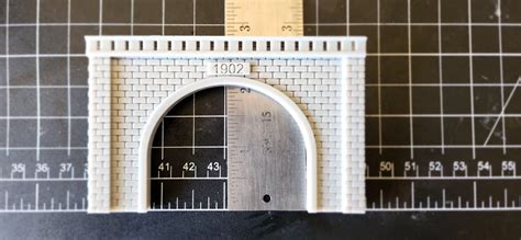 N Scale Customizable Tunnel Portal Etsy