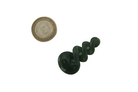 PRODUITS EN JADE NEPHRITE Pendentif Maori Twist 40 Mm 40 Mm Maori