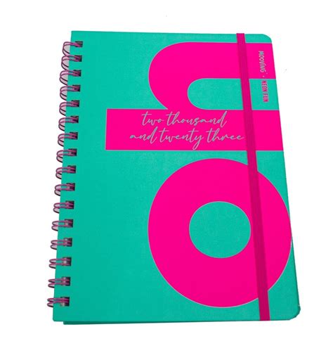 Agenda Mooving Neon Fun Anillada Hojas X Cm Via Home