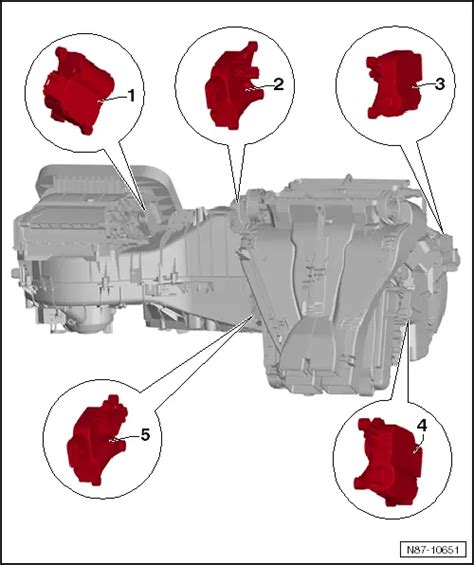 Skoda Workshop Manuals Yeti Heating Ventilation Air Conditioning