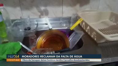 Meio Dia Paran Ponta Grossa Moradores Do Jardim Carvalho E Do