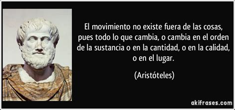 El Movimiento Para Aristóteles