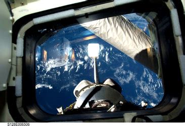 Esa At Work Inside The Leonardo Multi Purpose Logistics Module During