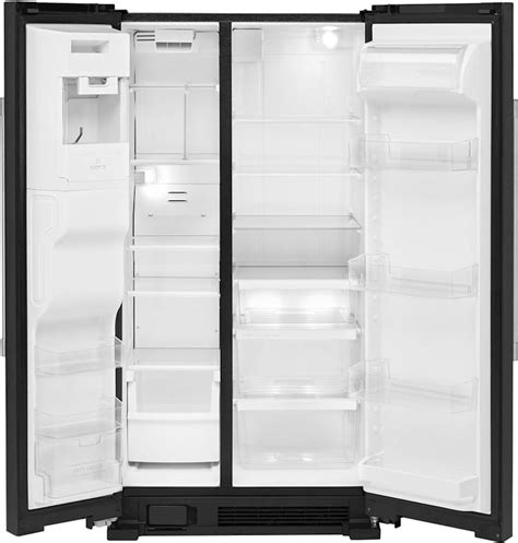 Best Buy Maytag 245 Cu Ft Side By Side Freestanding Refrigerator With Exterior Ice And Water