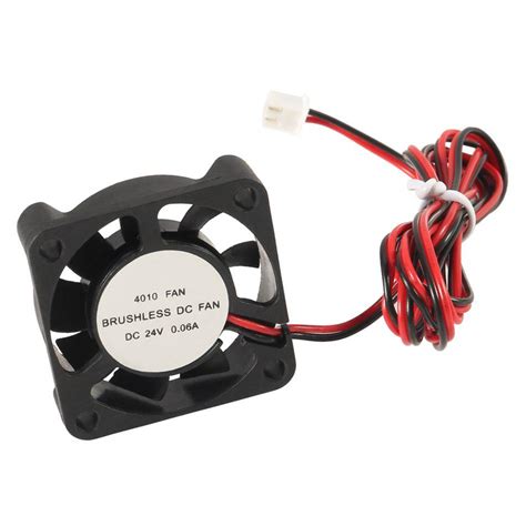 Buy 40x40x10mm Cooling Fan 4010 Fans Dc 12v 24v Fans Dupont Wire For