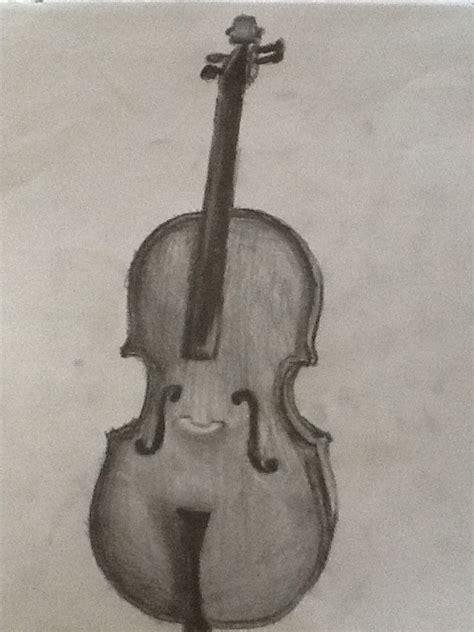 Cello Drawing Best Drawing Skill